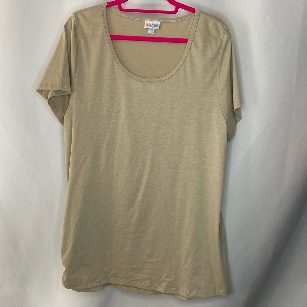 Tan Classic Tunic, 2XL - Picture 2 of 4